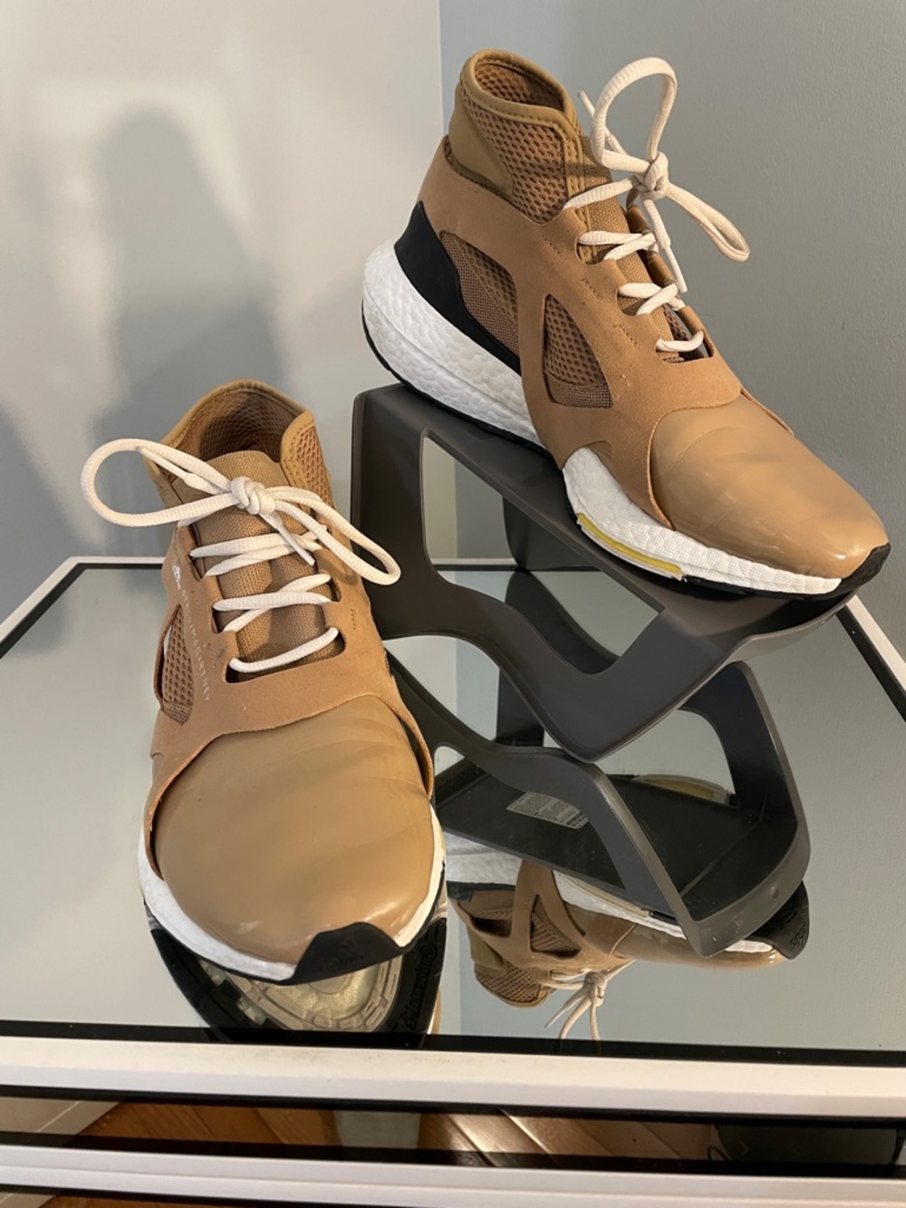 adidas Stella McCartney x UltraBoost 21 'Brown White Vapour EUC